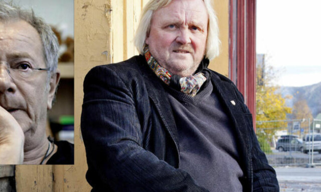 På denne trappa ble Åge Aleksandersen rådet til å flytte fra hjembyen